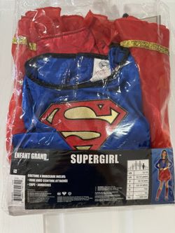 Supergirl Costume Children 12-14