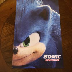SONIC - MOVIE POSTER
