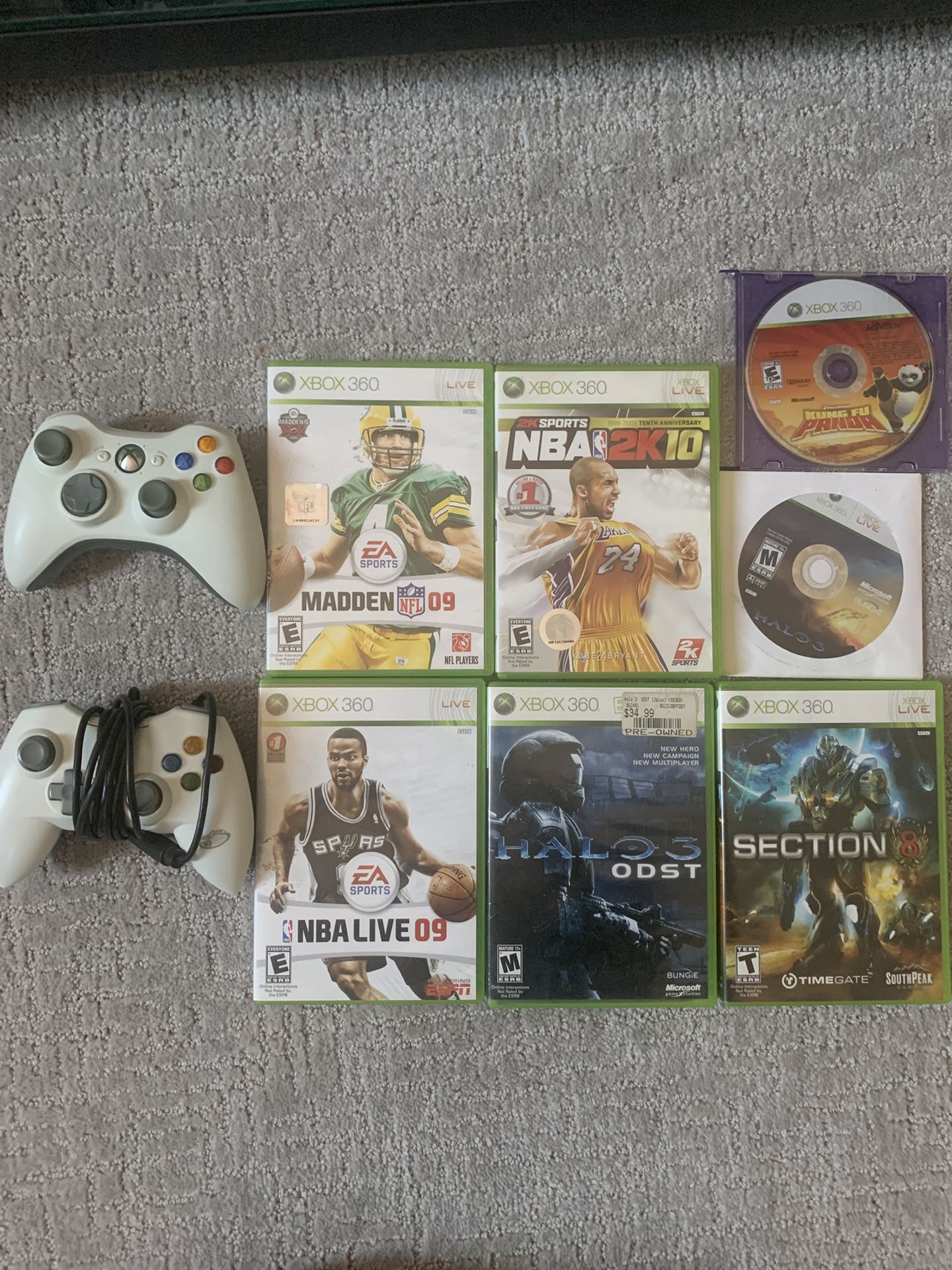 Xbox 360 Games And Controllers