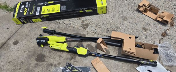 Rioby pole saw bateria y cargador