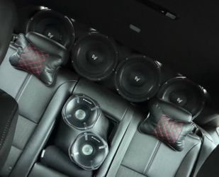 4 10” EV speakers gold series