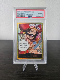 Gol.D.Roger Gold DON!! (PSA 10)