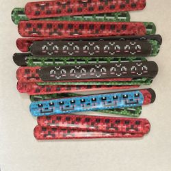 Minecraft Slap Bracelets