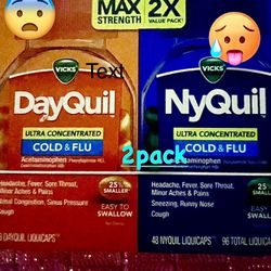 New 2pk. DayQuil & NyQuil