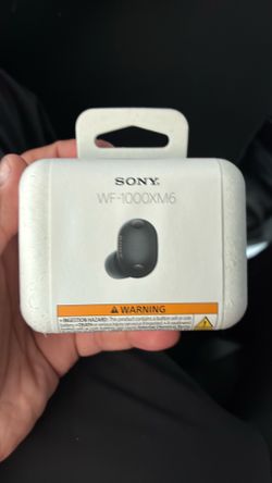 Sony WF-1000XM6 Black