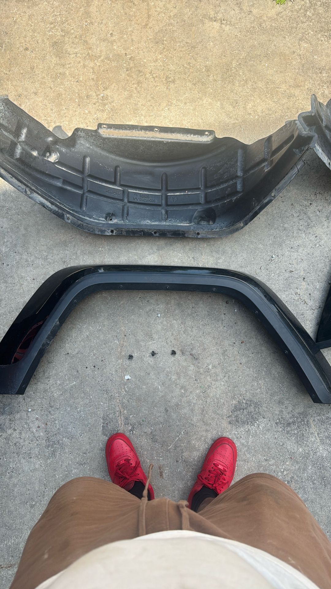 Gladiator Rear Fenders And Inner Fenders