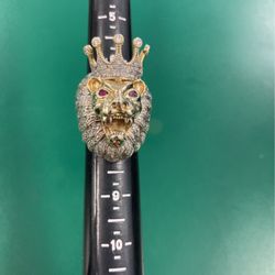 Men’s Lion Head Ring 