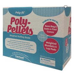 Poly Pellets For Weighted Blankets, Crafts & More Total Of 4 Boxes