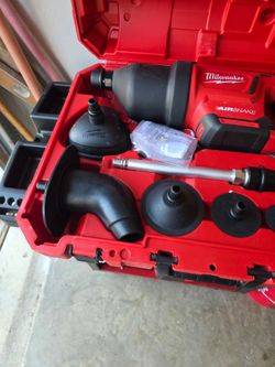 Milwaukee AIR SNAKE Drain Clearing Kit