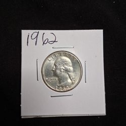 1962 QAURTER SILVER READ DESCRIPTION 