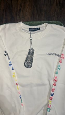 White Chrome Hearts Long-Sleeve Shirt