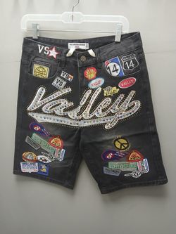 Vale Forever Sports Division Denim Shorts