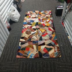 Very Old Quilt Patch Work 1800s