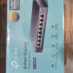 8 Tp Link Switch And 5 Port