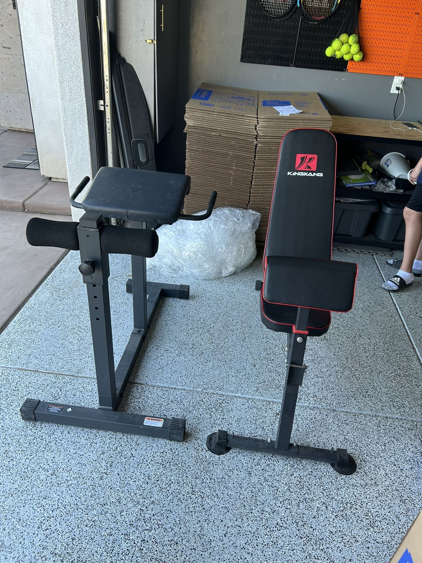 Adjustable Weight Bench - Utility workout Benches for Exercise Strength Training