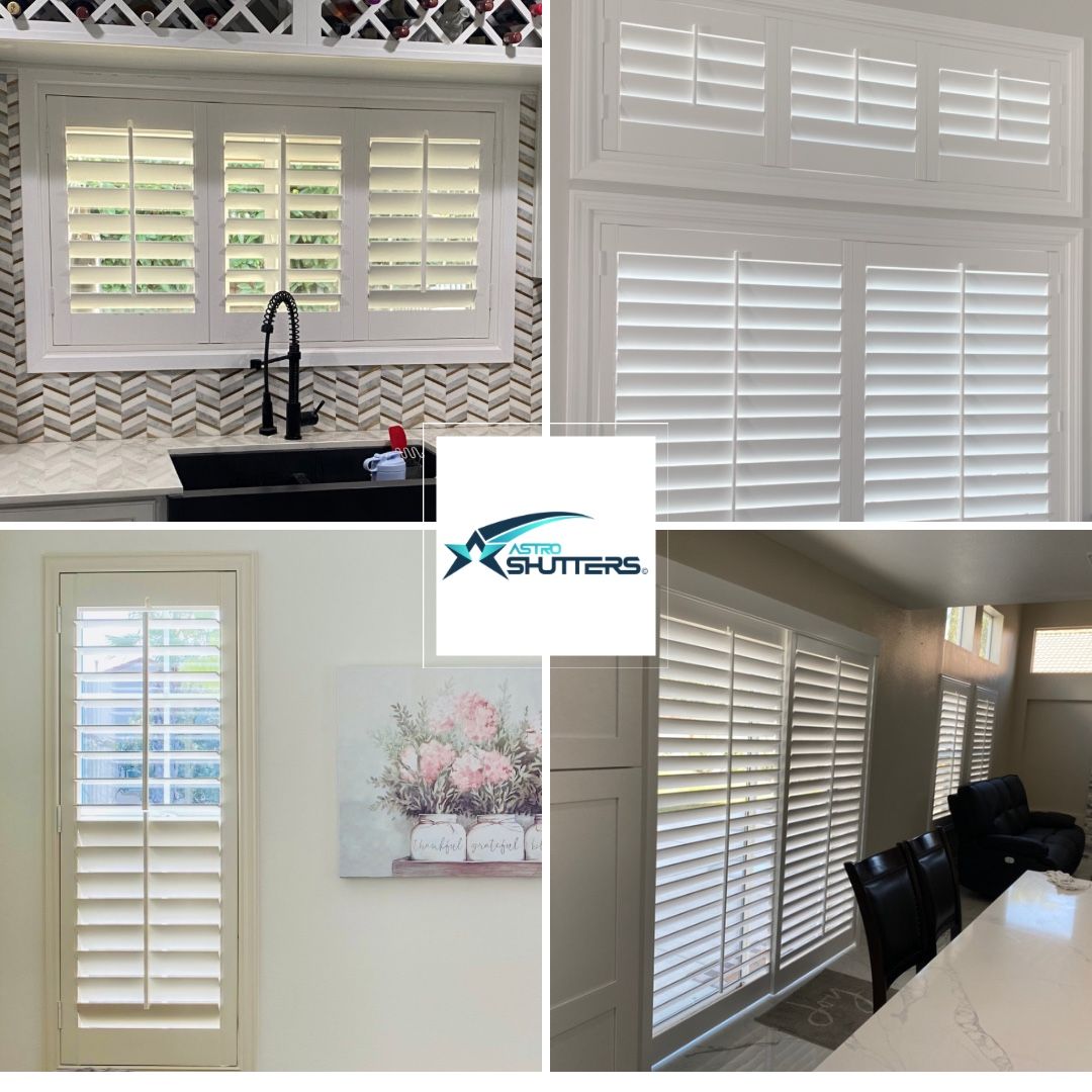 Interior Window Shutters - Blinds, Shades, Sliding & French Doors, Persianas De Madera IG: @astro_shutters / CALL OR TEXT ANYTIME! (951) 573-2560
