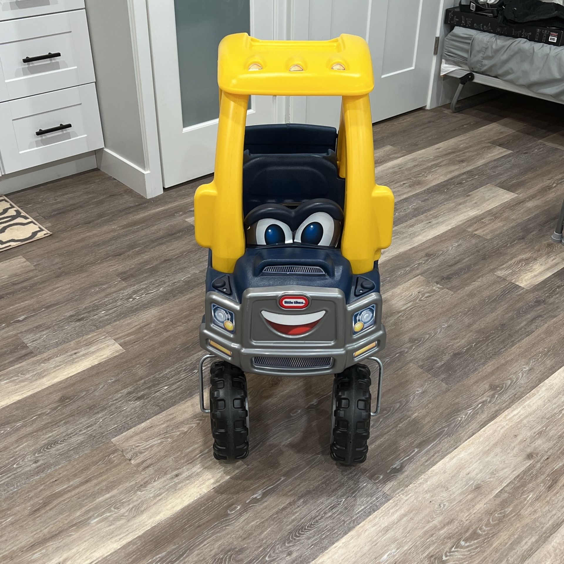 Little Yikes Cozy Rideable Truck Great Condition