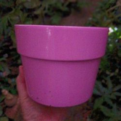 Pink Ceramic Garden Pot
