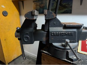 Craftsman bench vice w/6in swivel