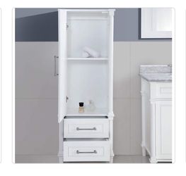 Freestanding Linen Cabinet