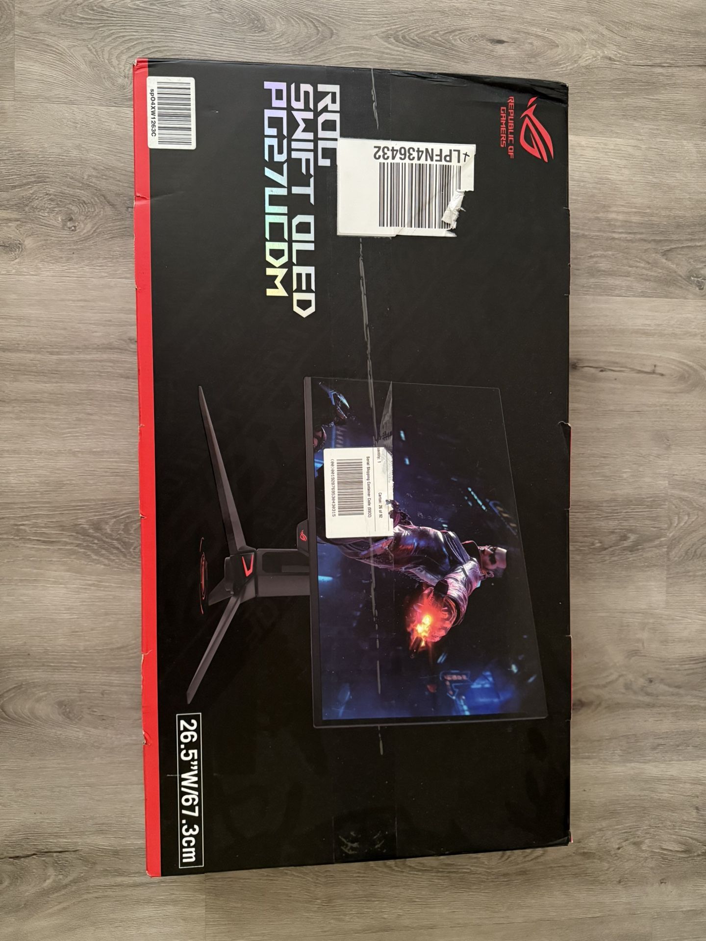 Asus PG27UCDM 4k OLED Monitor 