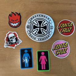 Skater Sticker Set
