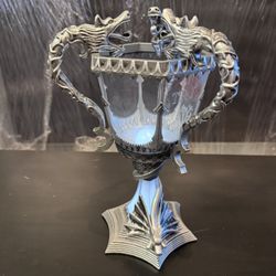Harry Potter Triwizard Cup Replica – 12” Light-Up Trophy – Goblet of Fire Collectible
