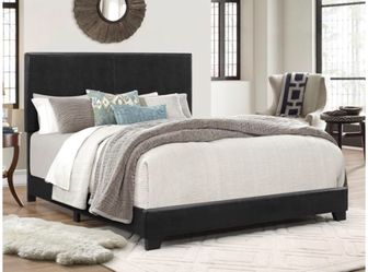 Brand new queen bed available king