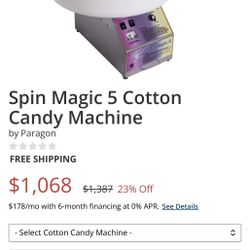 Spin Magic 5 Cotton Candy Machine