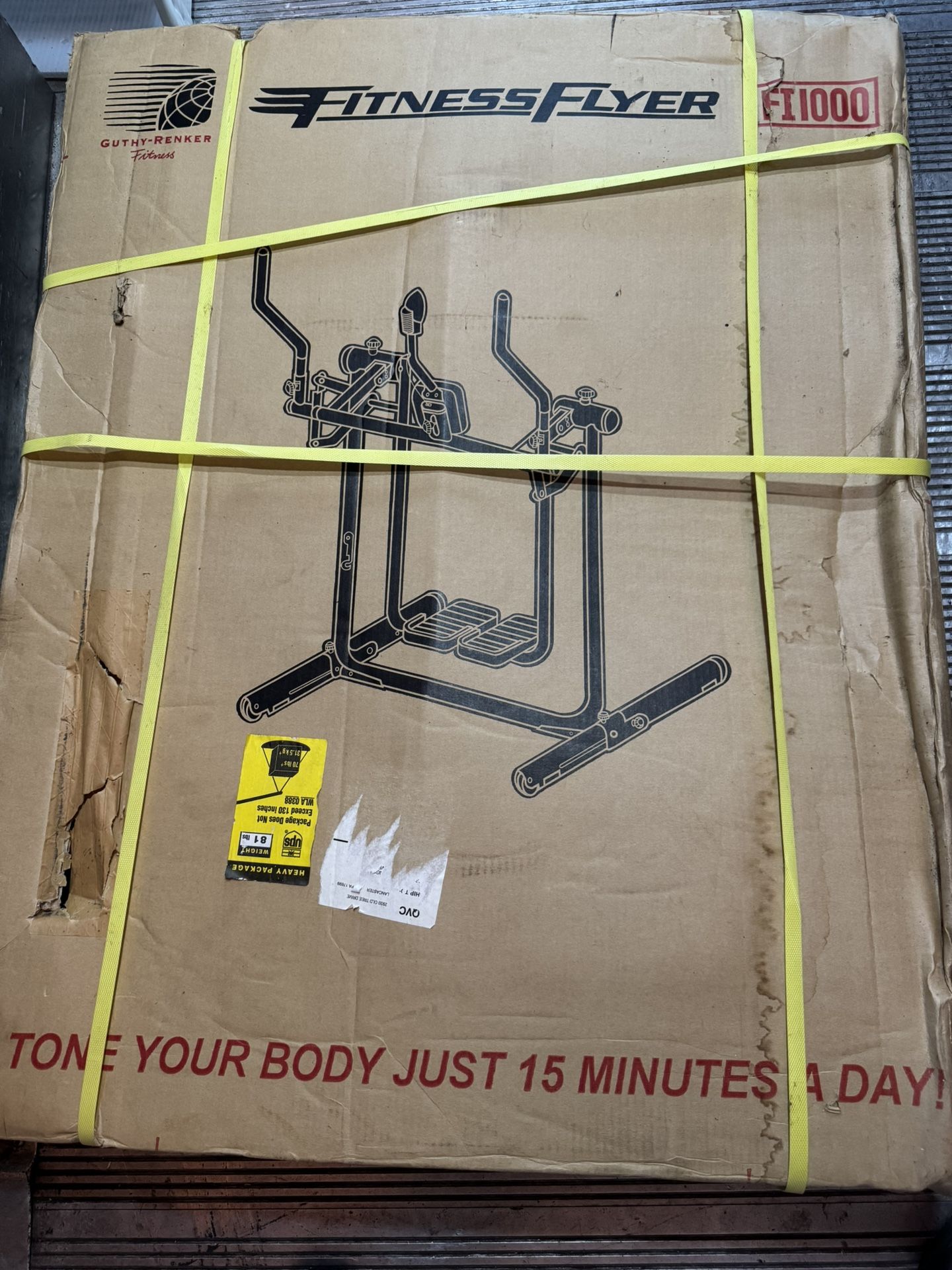 Fitness Flyer Elliptical Exercise Machine NEW