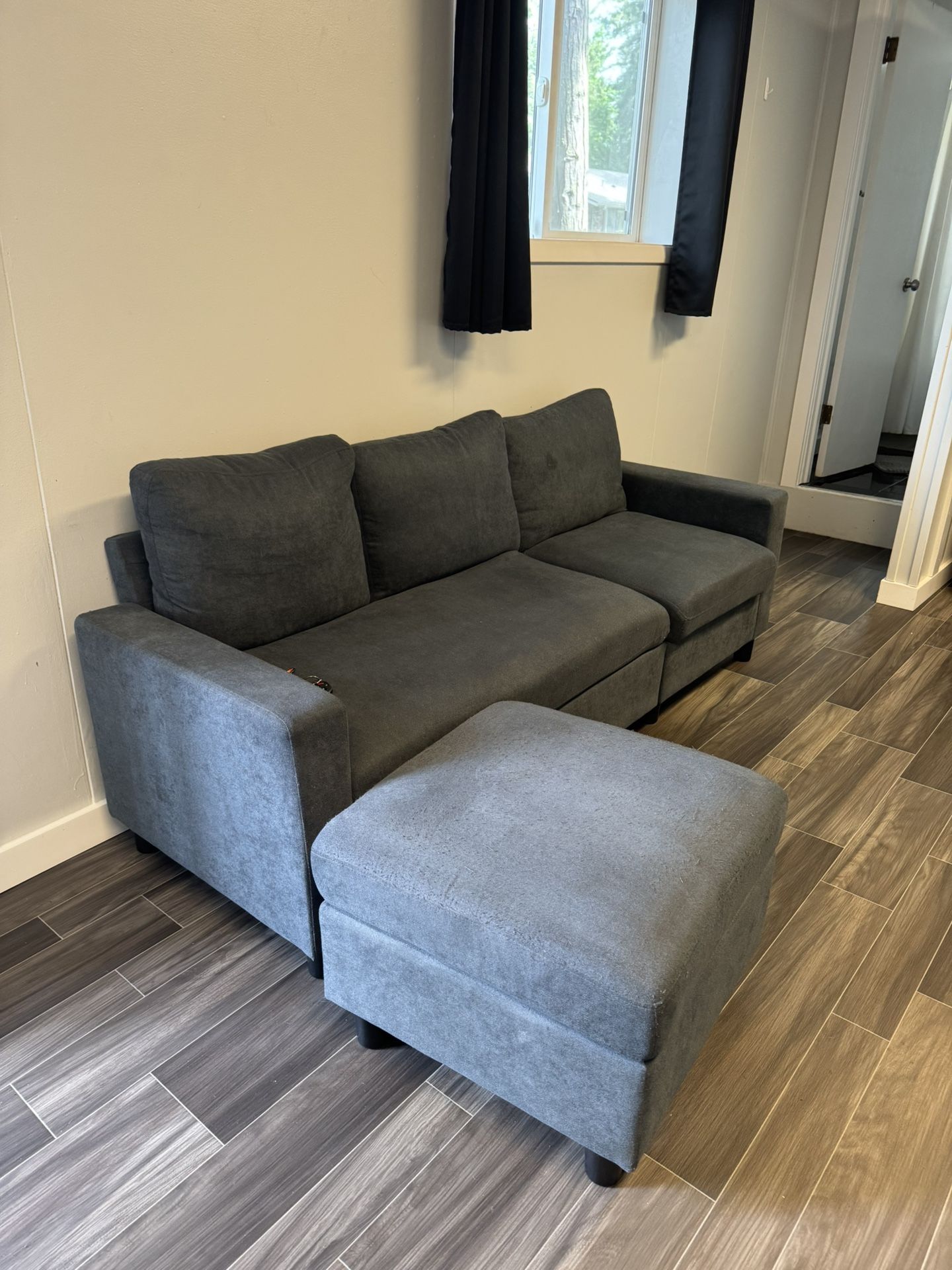 Small Dark Blue Couch