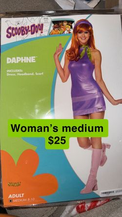Scooby-Doo Daphne Halloween Costume Women's Medium
