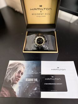 Resident evil 9 Hamilton grace pan europ limited edition watch