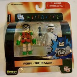 DC Direct Minimates ROBIN & The PENGUIN Figure Set MOC