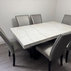 Marble Dining Room Table