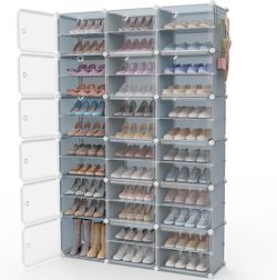 Modular Cube Shoe Rack Organizer
