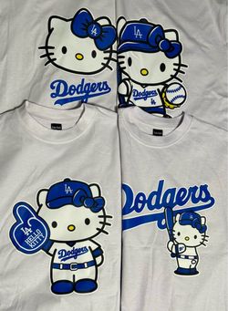 Dodgers Hello Kitty adult t-shirts