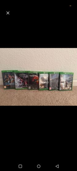 Xbox one games 2 sealed