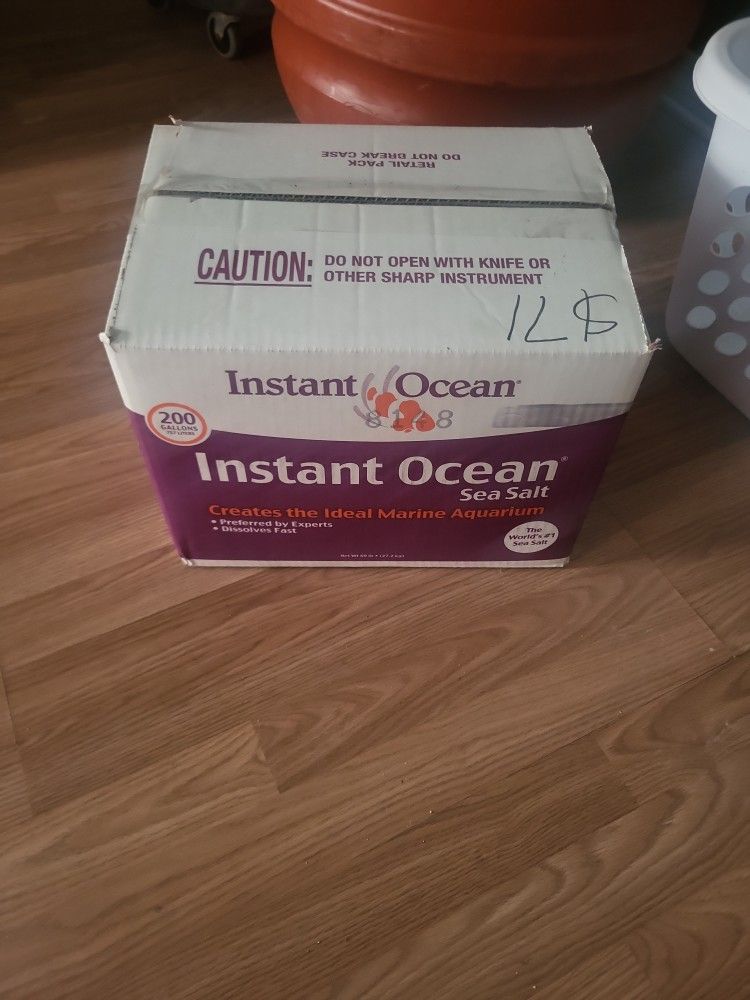Aquarium Salt.