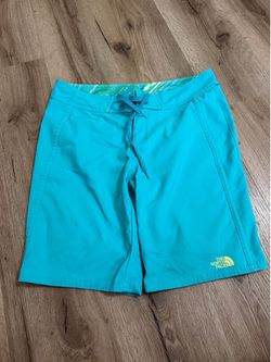The North Face blue board shorts #outdoor #summer