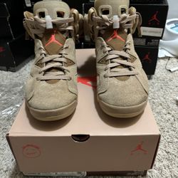 Jordan Retro 6 Travis Scott Khaki 