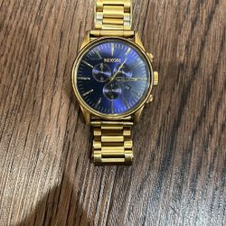 Nixon Gold Watch 