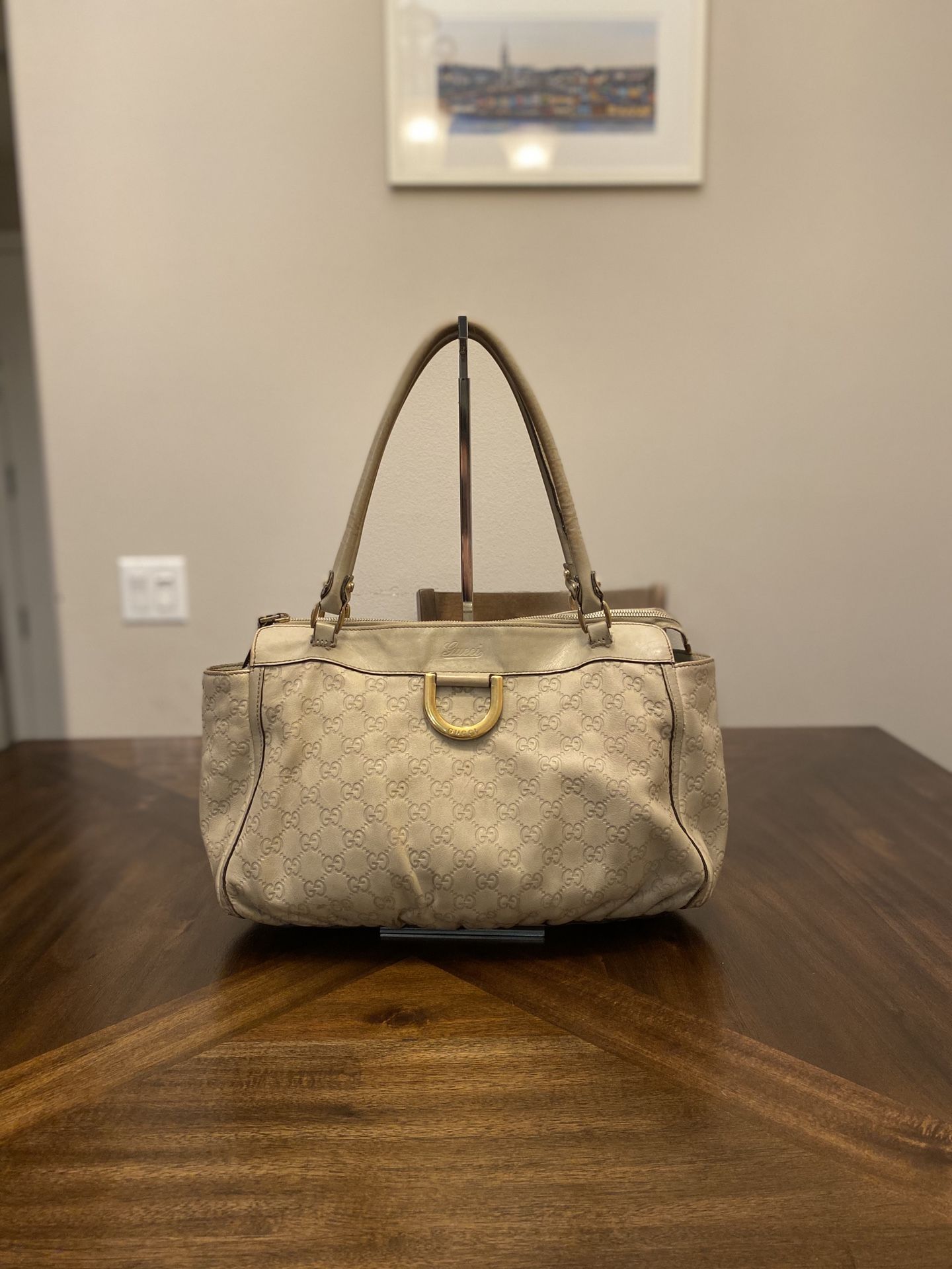 Gucci GG logo Supreme Handbag Satchel