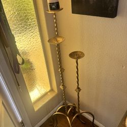 3 Candle Holder Stands 