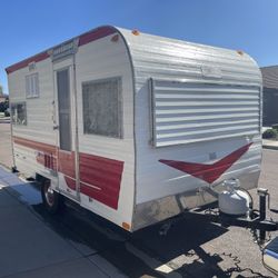 Vintage 1973 Cardinal Trailer 