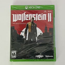 Xbox One Wolfenstein 2 New Factory Sealed - Pick Up Only