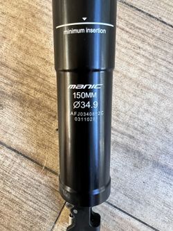Dropper Post X Fusion Matic off Specialized Levo 34.9 150mm travel