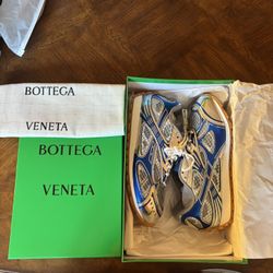 Bottega Veneta (Blue and Silver) 