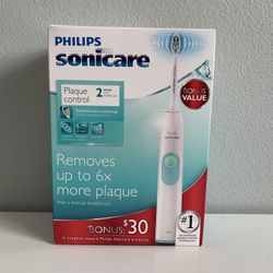 New Philips Sonicare 2 Series Plaque Control Rechargeable Electric Toothbrush