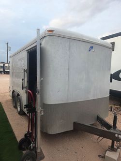 82"x14'  pace enclosed trailer